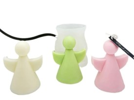 Molde silicona angelito minimalista